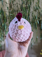Load image into Gallery viewer, Mabel the Chicken | Crochet Plush Toy