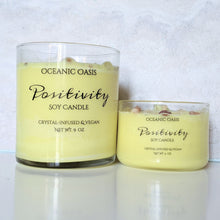 Load image into Gallery viewer, Positivity | Crystal Candle