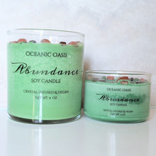 Load image into Gallery viewer, Abundance | Crystal Candle