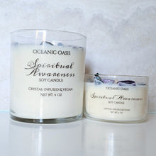 Load image into Gallery viewer, Spiritual Awareness | Crystal Candle