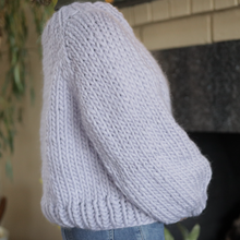 Load image into Gallery viewer, The Spins Sweater | Lilac Powder | One of a Kind Knit
