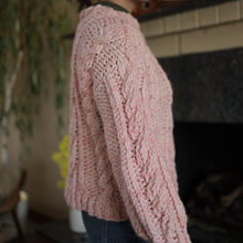 Load image into Gallery viewer, Williamsburg Sweater | Almond Blossom | One of a Kind Knit