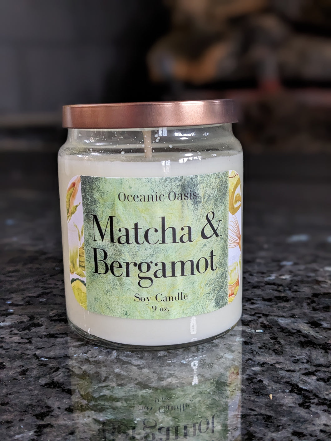 Matcha Bergamot | Soy Candle