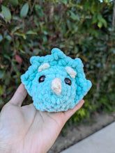 Load image into Gallery viewer, Triceratop | Crochet Plush Toy
