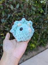 Load image into Gallery viewer, Triceratop | Crochet Plush Toy
