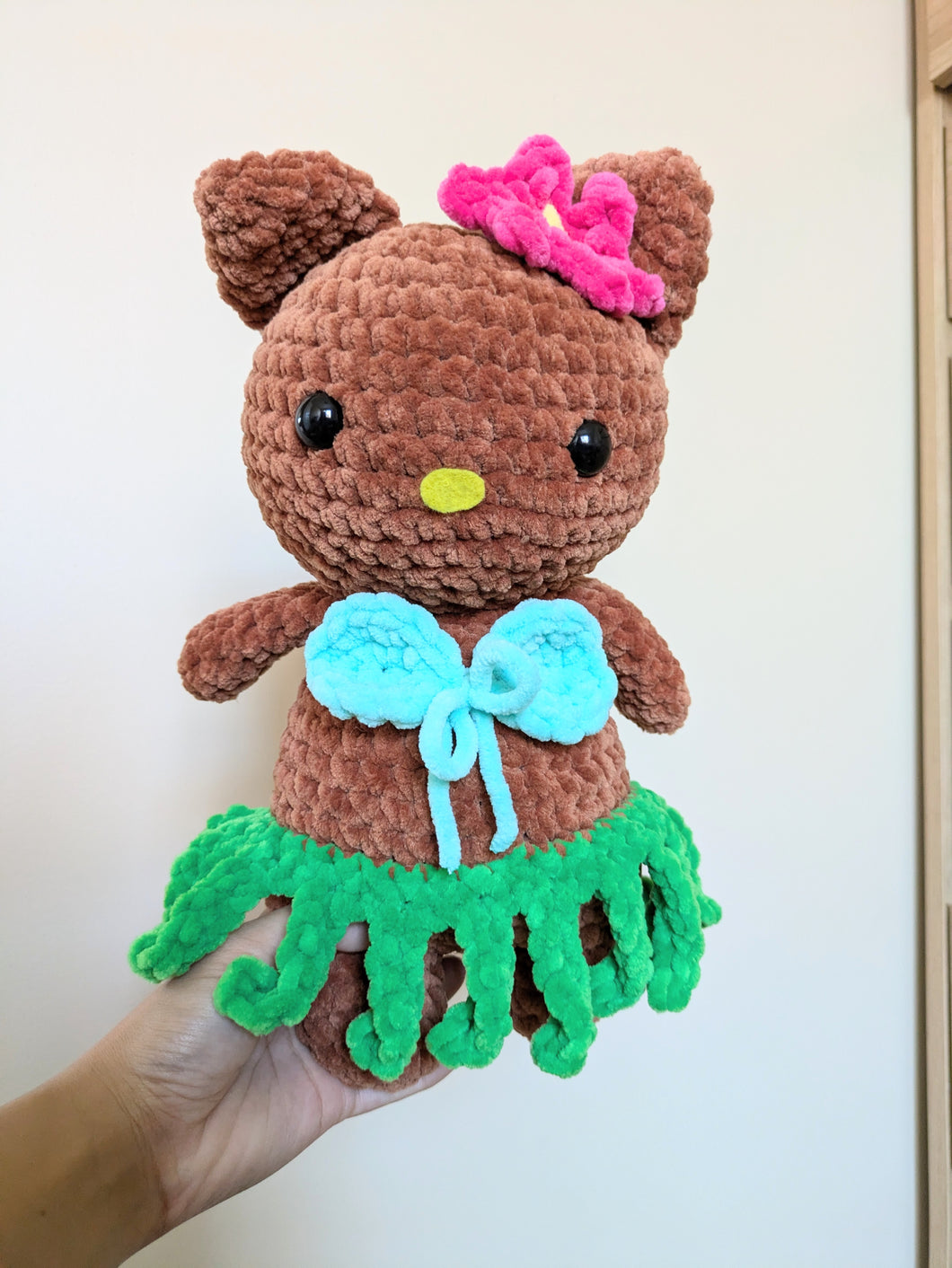 Hula Hello Kitty | Crochet Plush Toy