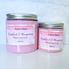 Load image into Gallery viewer, Grapefruit &amp; Mangosteen | Whipped Sugar Scrub
