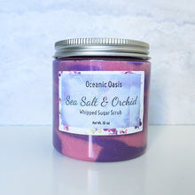 Load image into Gallery viewer, Sea Salt &amp; Orchid | Whipped Sugar Scrub
