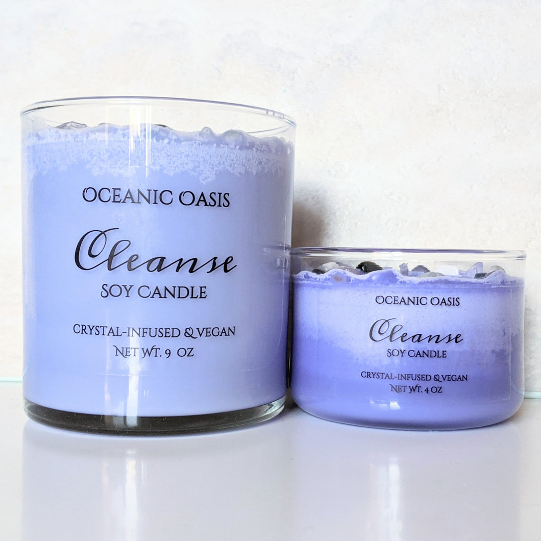 Cleanse | Crystal Candle