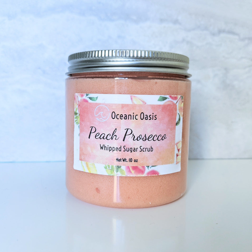 Peach Prosecco | Whipped Sugar Scrub